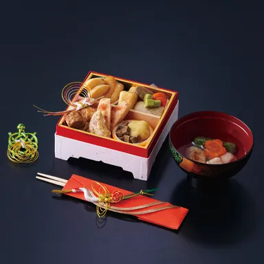 「やわらかおせち」一段