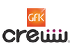 ジーエフケー マーケティングサービス ジャパン株式会社、Creww株式会社のロゴ