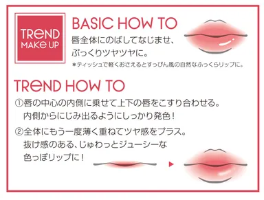 エクセル　リップケアオイル　図