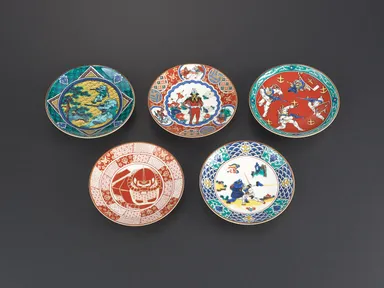 九谷焼　ガンダム豆皿セット