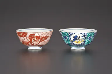 九谷焼　ガンダム飯碗セット