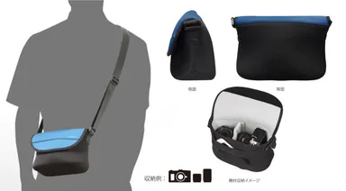 プラスシェル スリムフィット ショルダーバッグ S 詳細