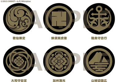 グッドスマイルオンラインショップ予約特典　特製 ねんどろいどぷち台座（刀紋・金）