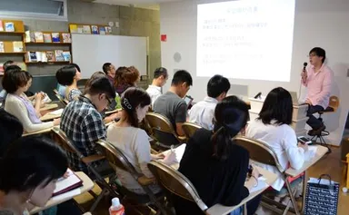 かさこさんの勉強会の様子