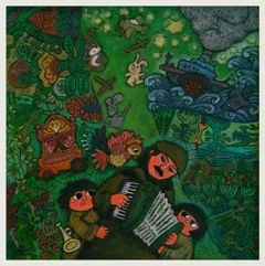 有賀 忍氏「親子の慈愛」