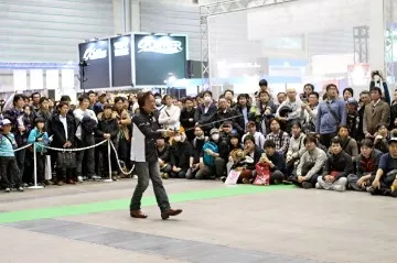 キャスティング体験コーナー