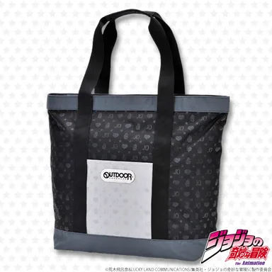 トートバッグ(ブラック×グレー)