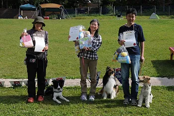 春季開催時の表彰式