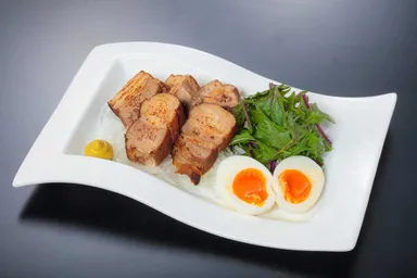 ひまわり畑ポークのにんにく醤油焼き