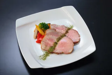 ひまわり畑ポークのローストポーク