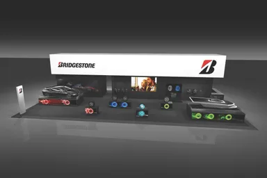 ブリヂストンブースイメージ(提供　ブリヂストン)