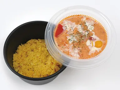 海老のビスクスープごはん