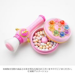 おジャ魔女どれみコスメセット　マジカルボールフェイスパウダー＆ステッキメイクブラシ