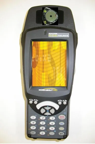 虹彩認証ハンディ