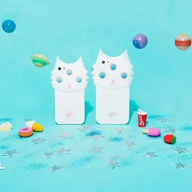 シロネコシリコンケース 3