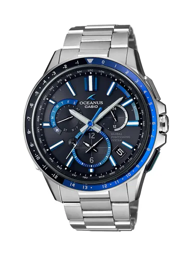 針軸に使われた再結晶宝石「ブルーサファイア」