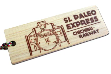 記念品(木札ストラップ)