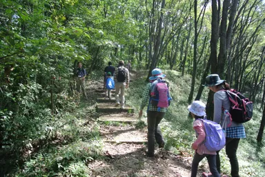 ハイキング写真