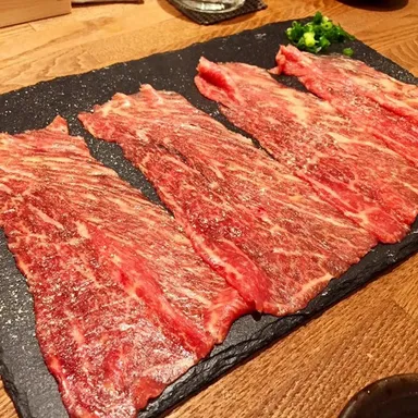 上ロースの焼きしゃぶ