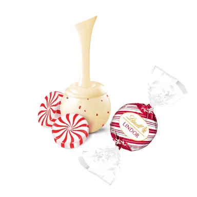 クリスマス限定フレーバー　リンドール ホワイトペパーミント