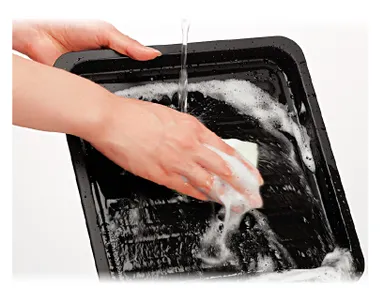 お手入れラクラク(プレート)