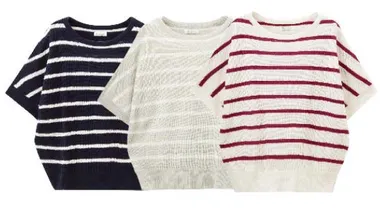 ウィメンズケーブルドルマンニット