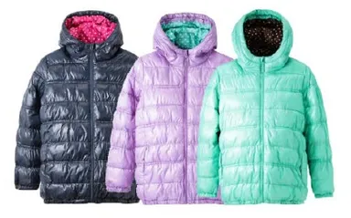 キッズガールズフードジャケット