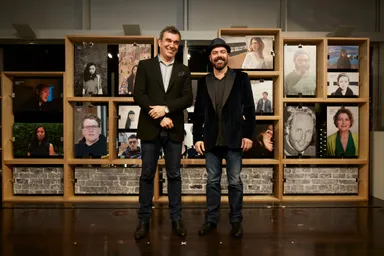 ジョルディ・フォルニエス氏(右)と代表取締役社長 クリストフ・サビオ(左)