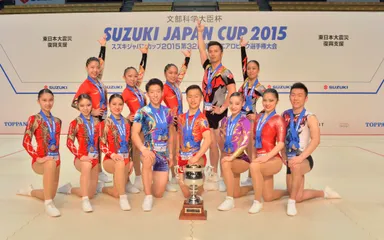 シニア部門 3位入賞者 集合写真