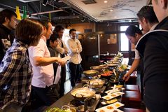 試食会の様子