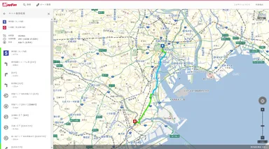 ルート検索画面イメージ