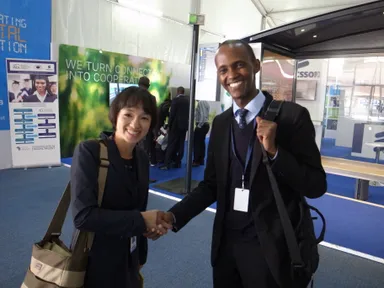 JCCP M代表 堺とICT商工会議所代表 ナーレ氏