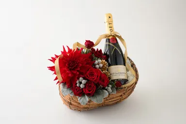 フラワー＆シャンパン