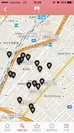 銀座街バルアプリ地図