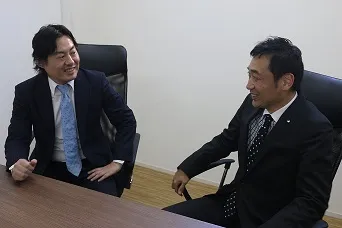 NTTスマイルエナジー×グッドフェローズ受賞記念対談 対談の様子