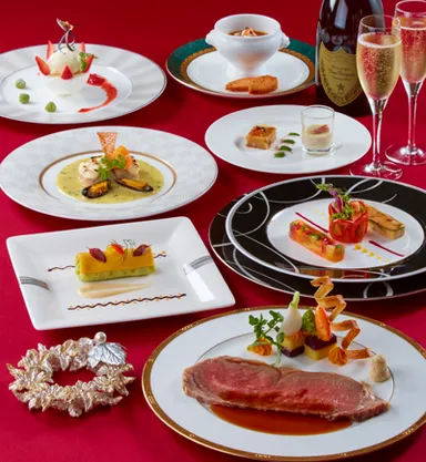 レインボー　クリスマスディナーコース