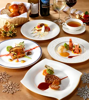 銀座スカイラウンジ　クリスマスディナーコース