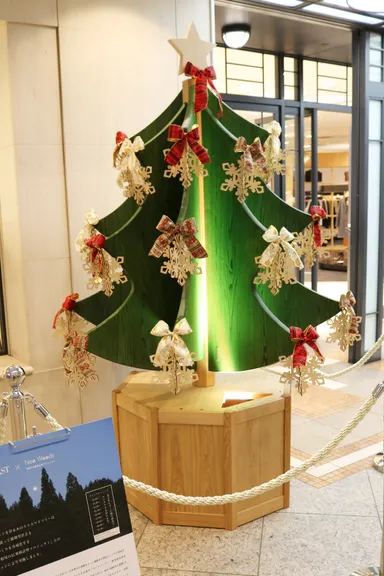 木製クリスマスツリー