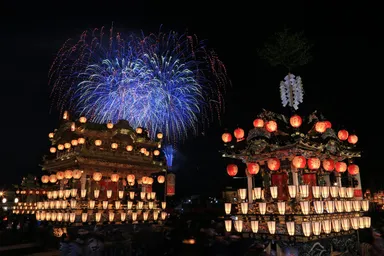 クライマックス山車と花火