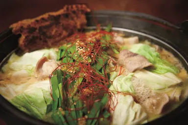 ぷりっぷり牛もつ鍋コース