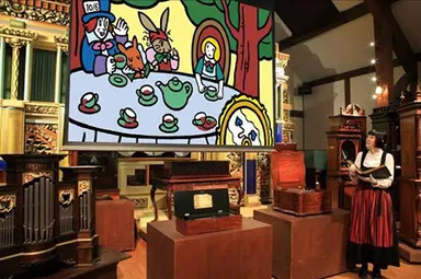 絵本作家の作品上演の様子