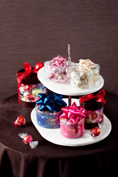 リンドール ラウンドタイプギフトボックス(イメージ)