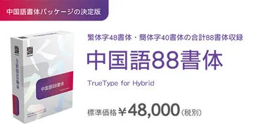 中国語88書体