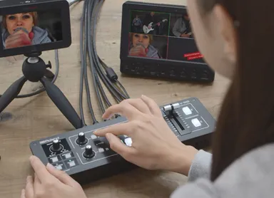 『V-1HD』操作の様子