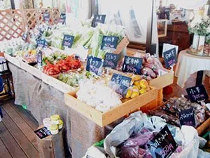 新鮮野菜の即売会　イメージ
