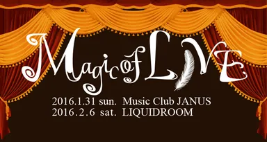 「Magic of LIVE」イベントロゴ