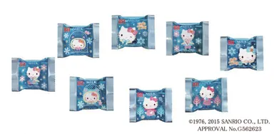 ビットくちどけミルクSP(ハローキティ)　個装デザイン8種