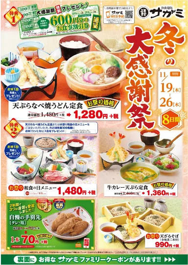 実施地域（4）のメニュー