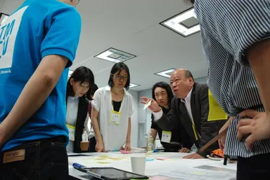 ハッカソンの様子 2