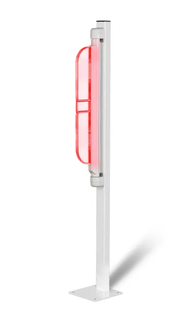 フロアスタンド(オプション品)への取付例